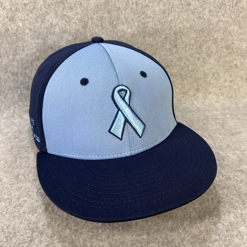 Bentonville West Wolverines Fitted Hat M/L Prostate Cancer Awareness Cap